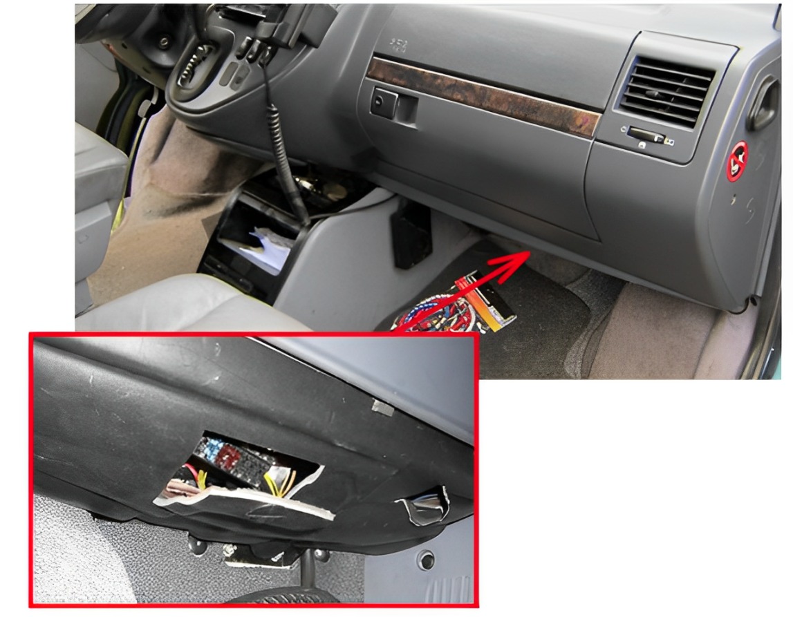 Mercedes Vito Fuse Box Diagrams and Location User Guide (1996 - 2003) Fig 3