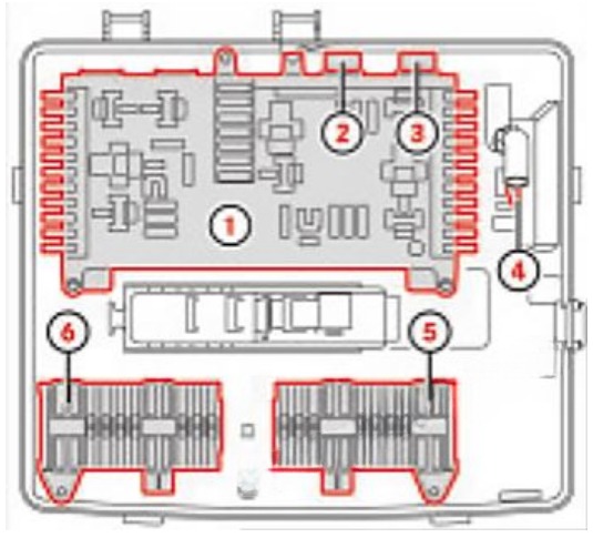 Mercedes (Vito & Viano) Fuse Box Diagrams and Location Guide 2004 - 2010 Fig 2