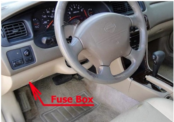 Nissan Altima Fuse Box Location and Diagrams User Guide (1998 - 2001) fig 1