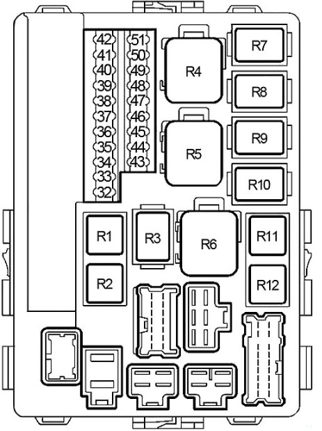 Nissan Altima Fuse Box Location and Diagrams User Guide (2002 - 2006) fig 5