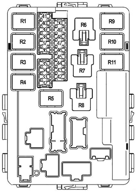 Nissan Altima Fuse Box Location and Diagrams User Guide (2002 - 2006) fig 8