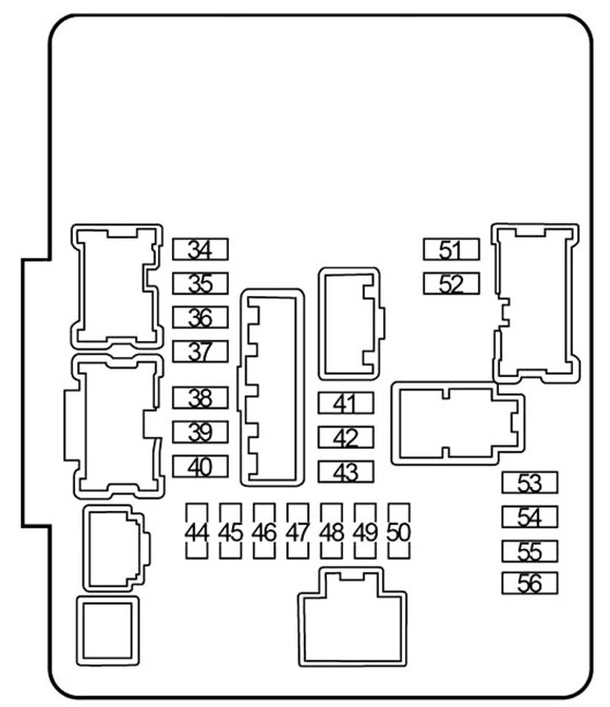 Nissan Altima Fuse Box Location and Diagrams User Guide (2013 - 2018) fig 5