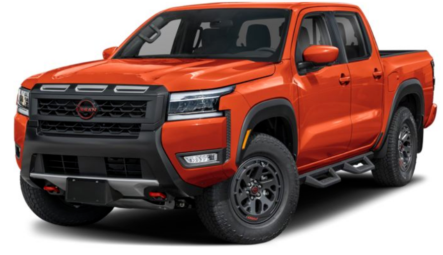 Nissan Frontier 2025 Afterburn Orange