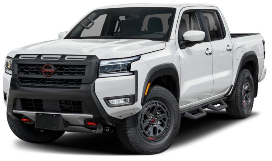 Nissan Frontier 2025 Glacier White