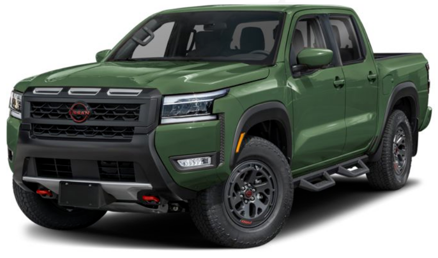 Nissan Frontier 2025 Tactical Green Metallic