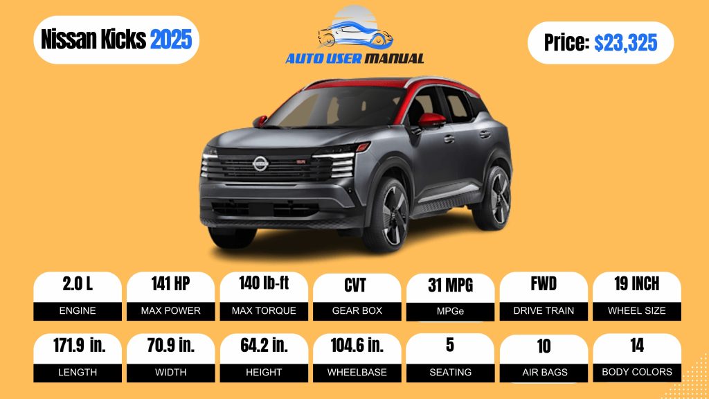 Nissan Kicks 2025 Brochure