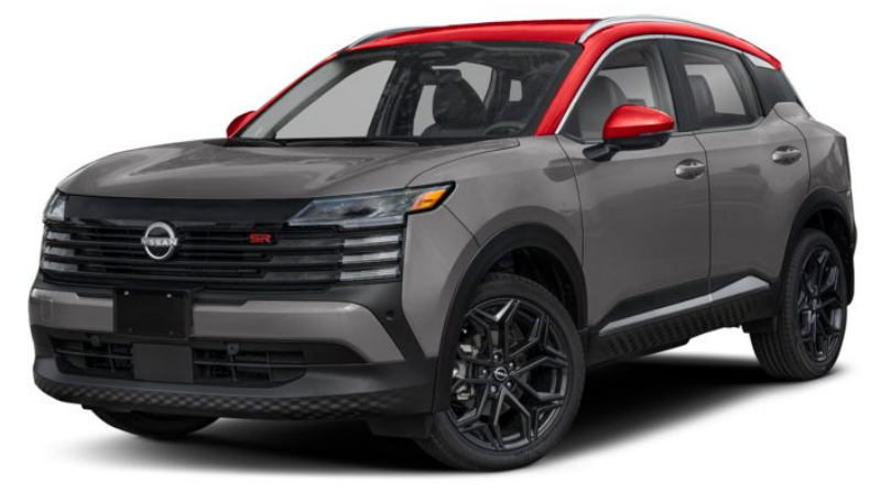 Nissan Kicks 2025 Gun Metallic-Scarlet Ember Tintcoat