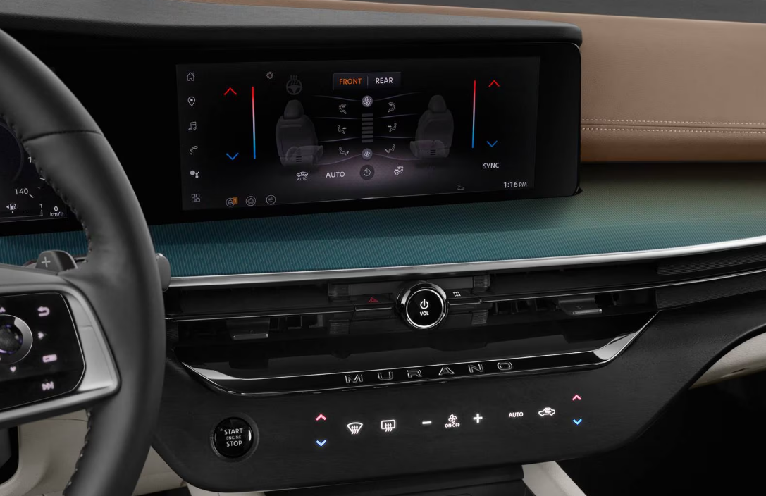 Nissan Murano 2025 LCD