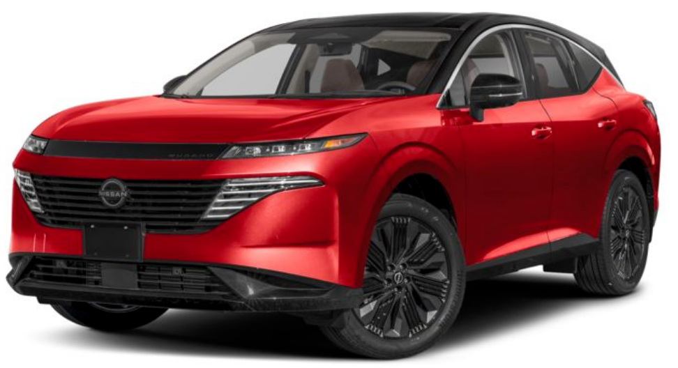 Nissan Murano 2025 Scarlet Ember Tintcoat-Super Black