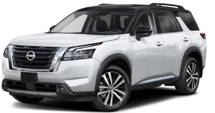 Nissan Pathfinder 2025 Everest White Pearl Tricoat-Super Black