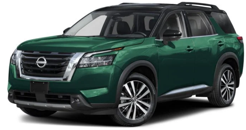 Nissan Pathfinder 2025 Obsidian Green Pearl-Super Black