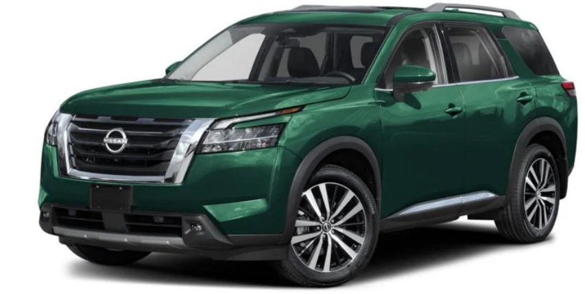 Nissan Pathfinder 2025 Obsidian Green Pearl