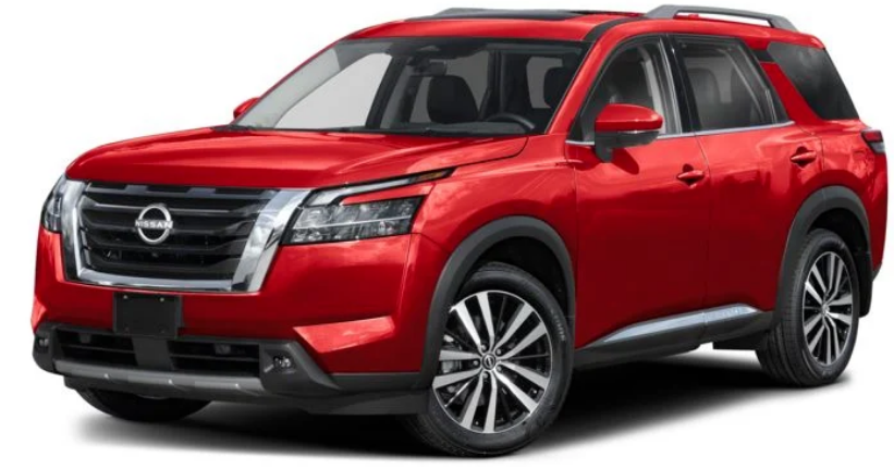 Nissan Pathfinder 2025 Obsidian Scarlet Ember Tintcoat