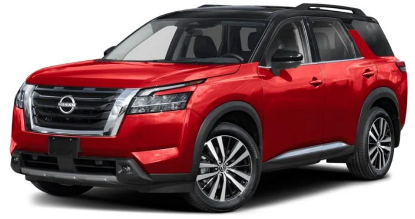Nissan Pathfinder 2025 Scarlet Ember Tintcoat-Super Black