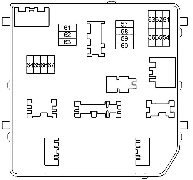 Nissan (Qashqai & Rogue Sport) Fuse Box Location and Diagrams User Guide (2014 - 2022) fig 8