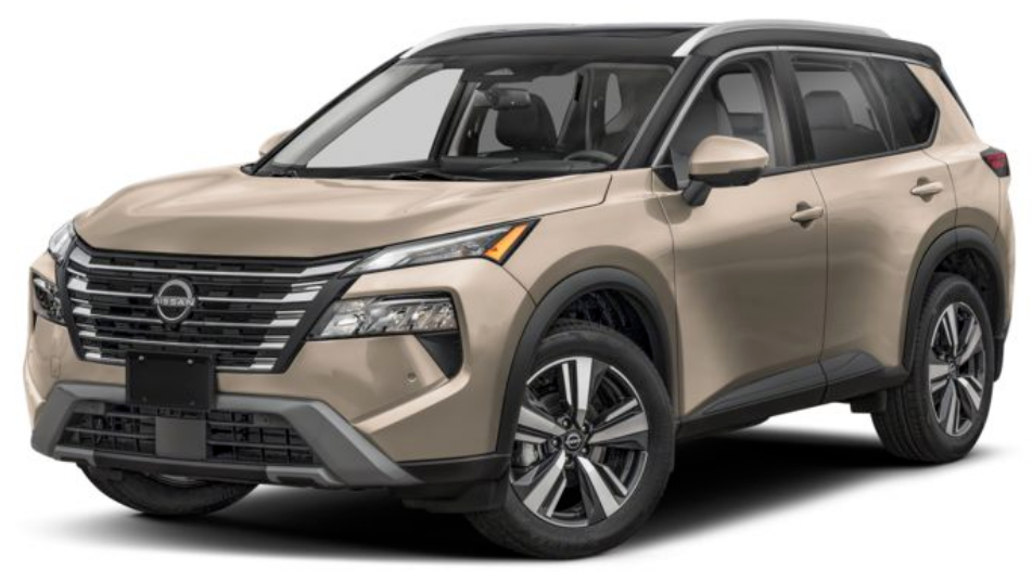 Nissan Rogue 2025 Baja Storm Metallic-Super Black