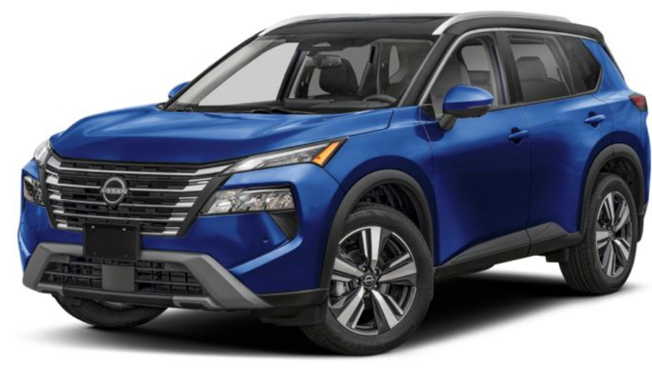 Nissan Rogue 2025 Deep Ocean Blue Pearl-Super Black