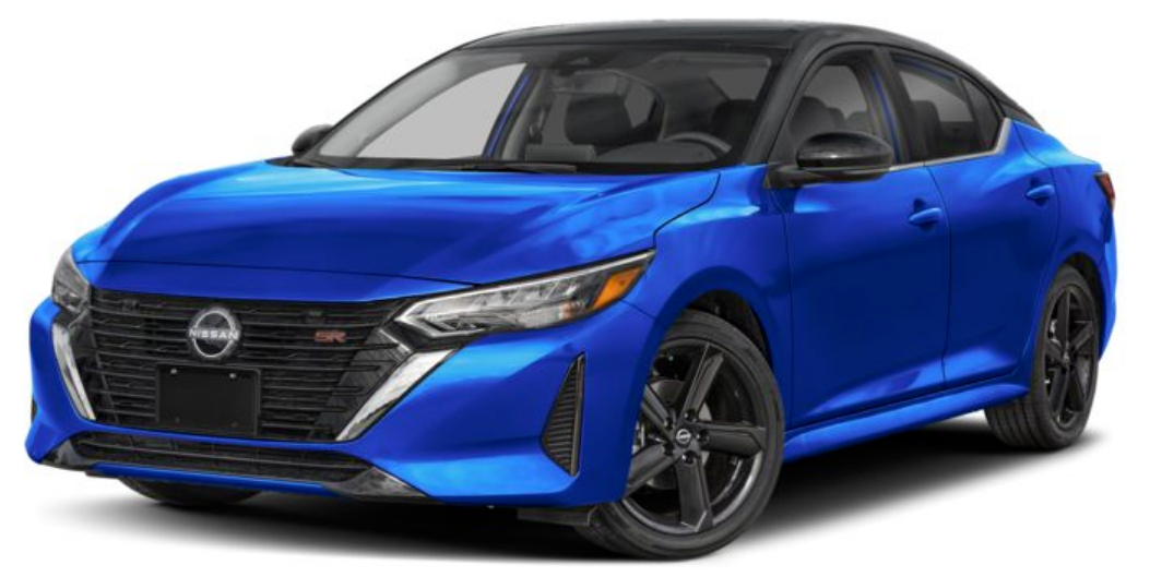Nissan Sentra 2025 Electric Blue Metallic-Super Black