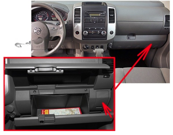 Nissan Xterra Fuse Box FIG-1