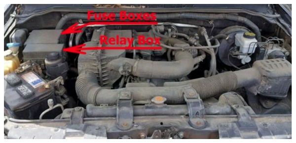 Nissan Xterra Fuse Box FIG-2