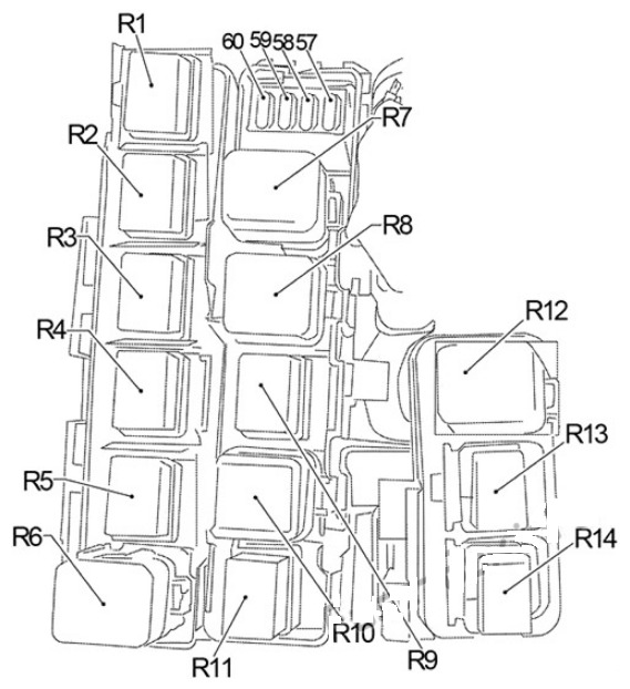 Nissan Xterra Fuse Box FIG-6