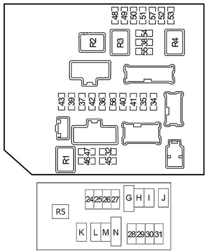 Nissan Xterra Fuse Box FIG-7