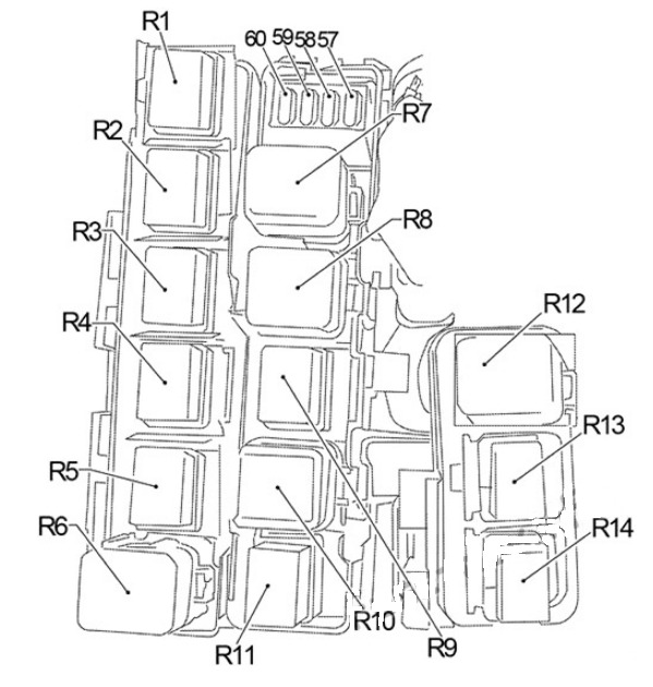 Nissan Xterra Fuse Box FIG-8