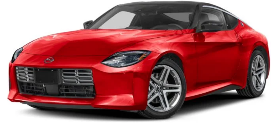 Nissan Z 2025 Solid Red-Super Black