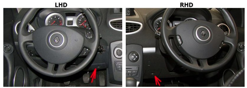 Renault Clio Fuse Box Location and Diagrams User Guide (2006 – 2012) fig 2