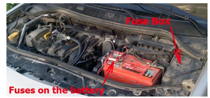 Renault Megane Fuse Box Location and Diagrams User Guide (2003 – 2009) fig 5