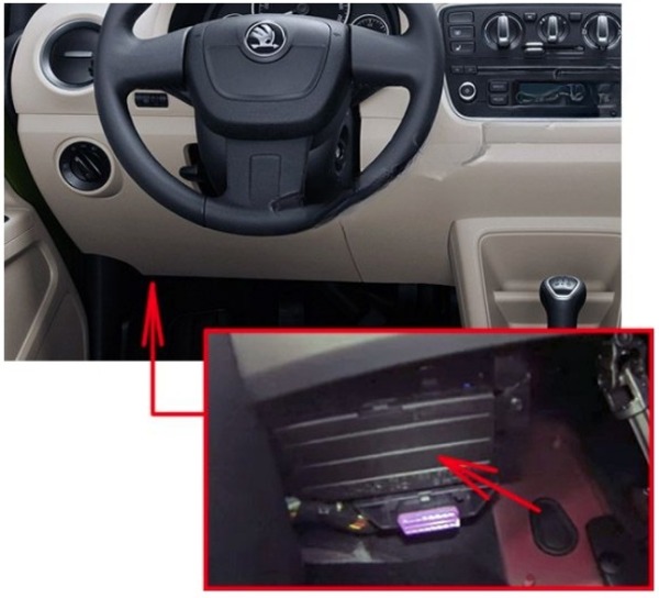 Skoda Citigo Fuse Box Location and Diagrams User Guide (2011 – 2015) fig 1
