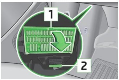 Skoda Citigo Fuse Box Location and Diagrams User Guide (2011 – 2015) fig 2