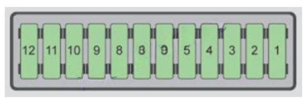 Skoda Citigo Fuse Box Location and Diagrams User Guide (2011 – 2015) fig 6