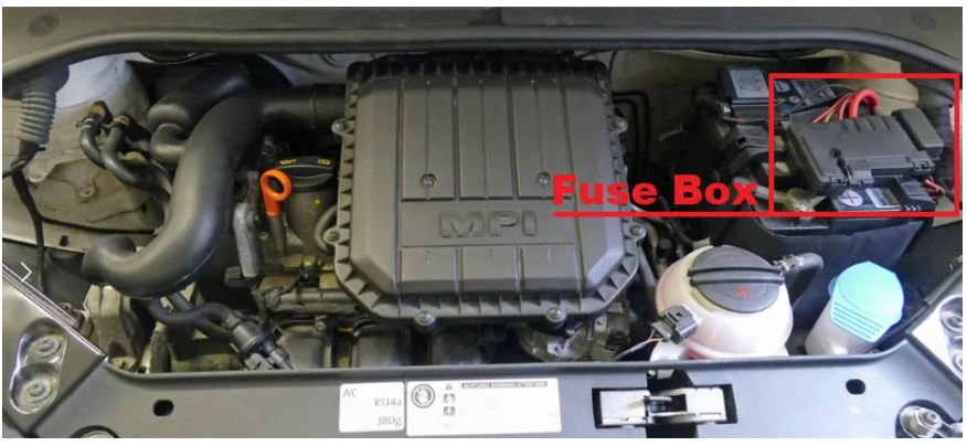 Skoda Citigo Fuse Box Location and Diagrams User Guide (2011 – 2015) fig 7