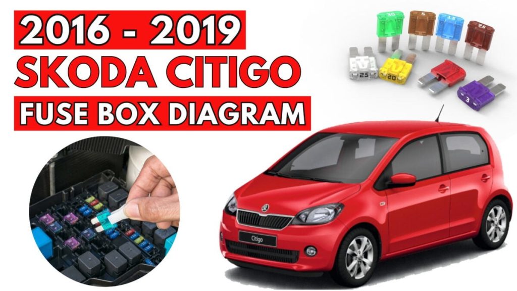 Skoda Citigo Fuse Box Location and Diagrams User Guide (2016 – 2019) featured