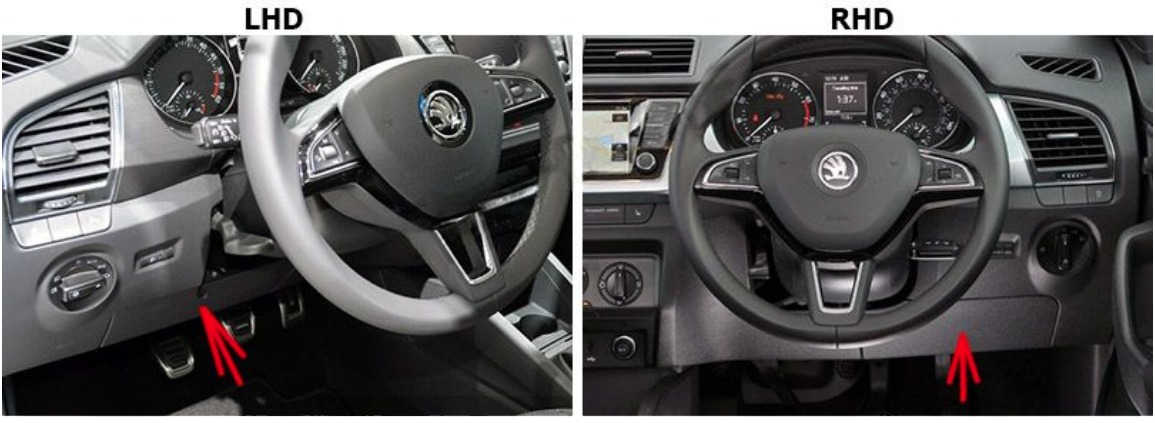 Skoda Fabia Fuse Box Location and Diagrams User Guide (2015 – 2020) fig 1