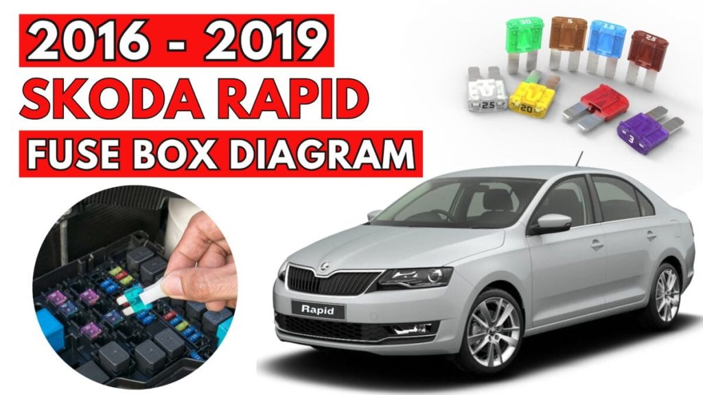 Skoda Rapid Fuse Box Location and Diagrams User Guide (2016 – 2019) Featured