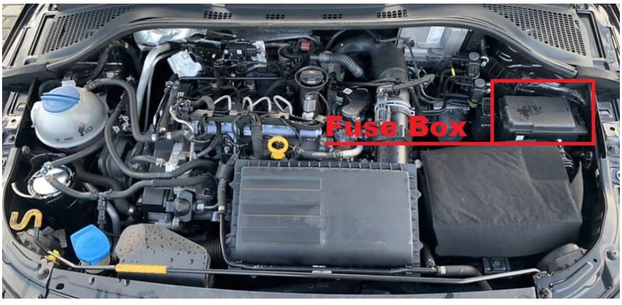 Skoda Rapid Fuse Box Location and Diagrams User Guide (2016 – 2019) fig 5