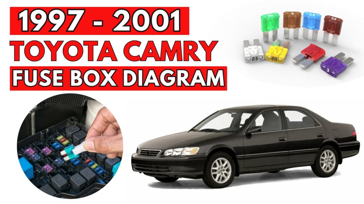Toyota Camry (1997 – 2001) Fuse Box Location & Diagrams - Auto User Manual