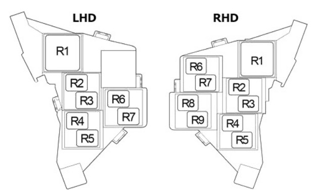 Toyota Hilux Fuse Box Location and Diagrams User Guide (2015 - 2019) fig 10