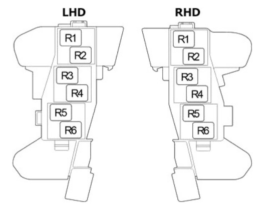 Toyota Hilux Fuse Box Location and Diagrams User Guide (2015 - 2019) fig 11