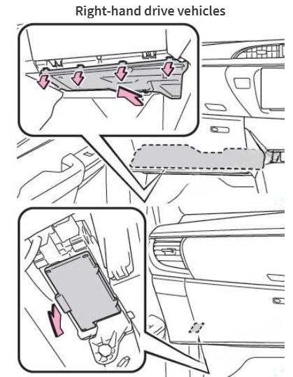 Toyota Hilux Fuse Box Location and Diagrams User Guide (2015 - 2019) fig 4