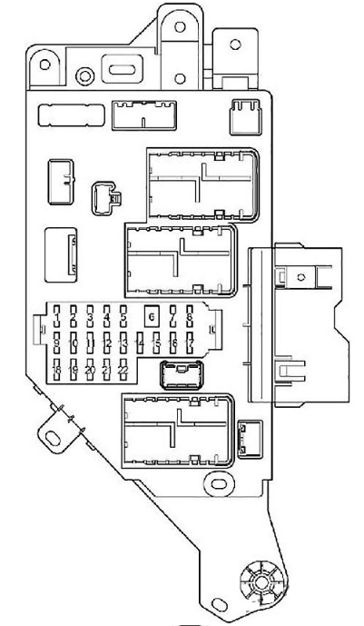 Toyota Land Cruiser Fuse Box FIG-10