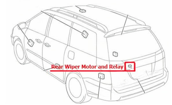 Toyota Sienna Fuse Box Location and Diagrams User Guide (2004 - 2010) fig 1