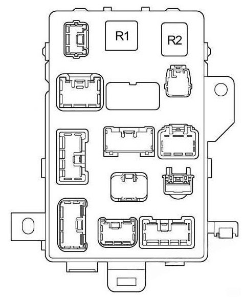 Toyota Tacoma Fuse Box Location and Diagrams User Guide (2001 - 2004) fig 3