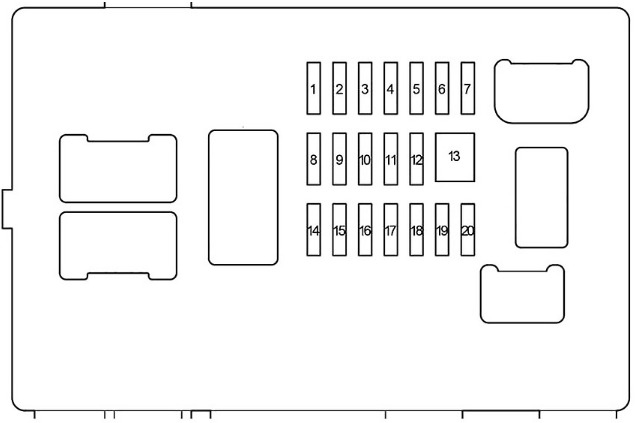 Toyota Tacoma Fuse Box Location and Diagrams User Guide (2005 - 2015) fig 3
