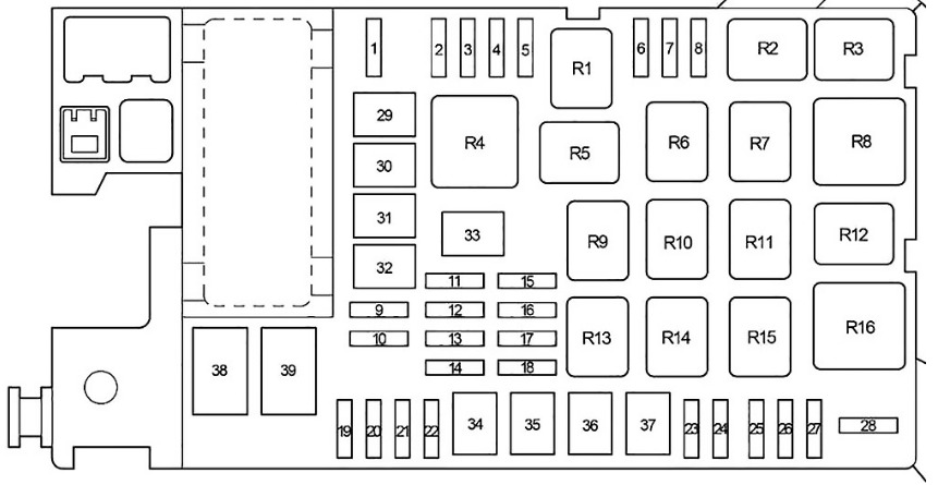 Toyota Tacoma Fuse Box Location and Diagrams User Guide (2005 - 2015) fig 6