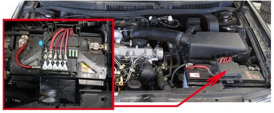 Volkswagen Jetta Fuse Box Location and Diagrams User Guide (2000 - 2005) Fig 4