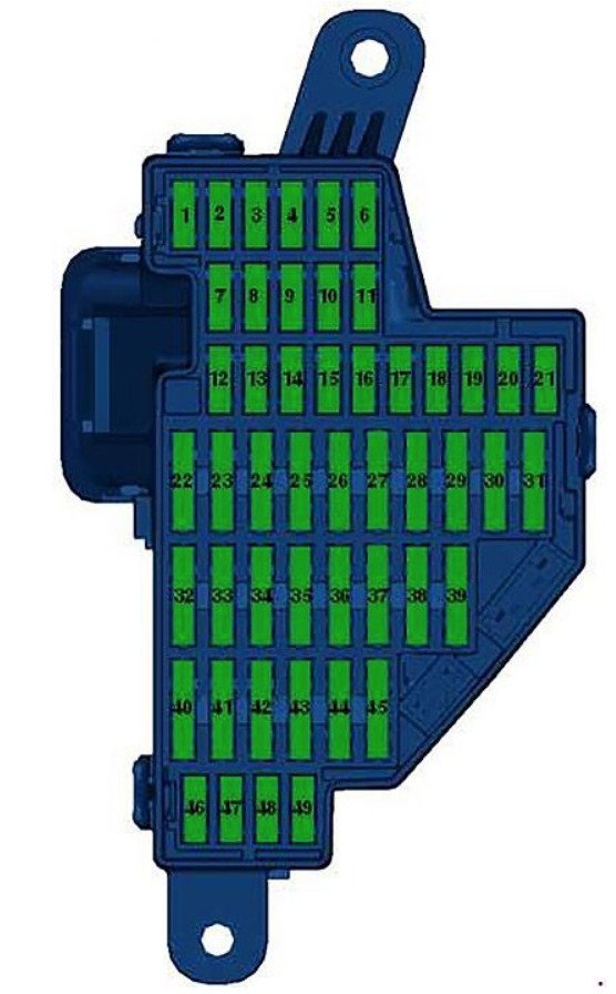 Volkswagen Passat Fuse Box Diagrams and Location User Guide (2011 - 2015) Fig 3