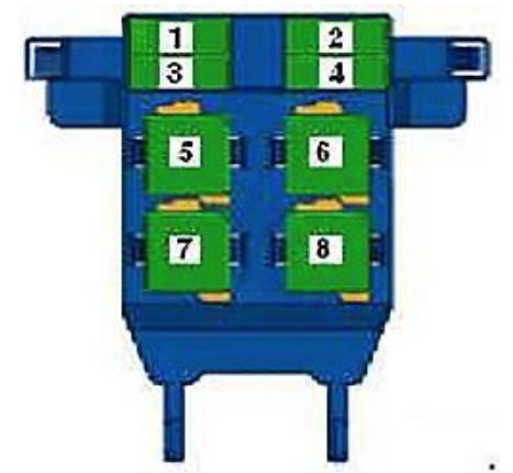 Volkswagen Passat Fuse Box Diagrams and Location User Guide (2011 - 2015) Fig 9